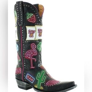 ISO IN SEARCH OF OLD GRINGO JACKPOT 13 INCH BLACK SZ 8